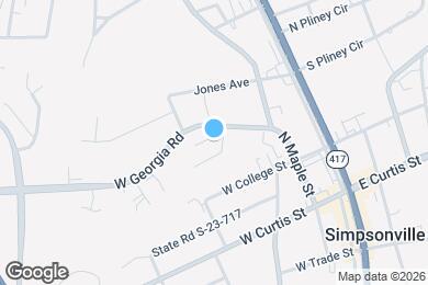 Map image of the property - 107 Sylvan Oak Way