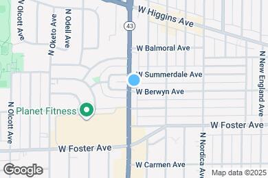 Map image of the property - 5305 N Harlem Ave