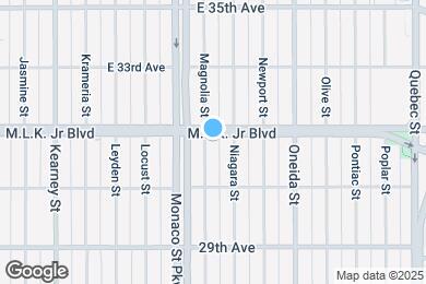 Map image of the property - 3080 Magnolia St