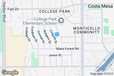 Map image of the property - 2348 Colgate Dr