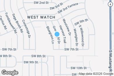 Map image of the property - 617 Greenfield Dr