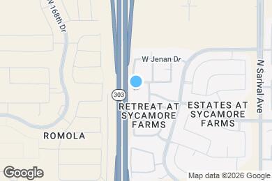 Map image of the property - 16663 W Sierra St