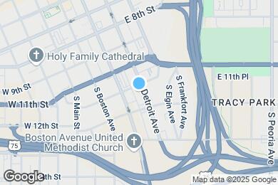 Map image of the property - 1108 S Detroit Ave