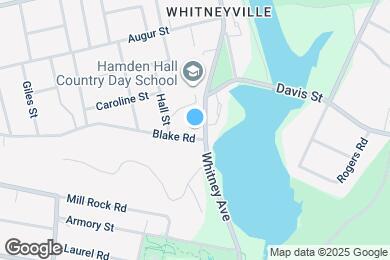 Map image of the property - 1070 Whitney Ave
