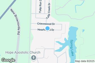 Map image of the property - 5707 Heartwood Dr