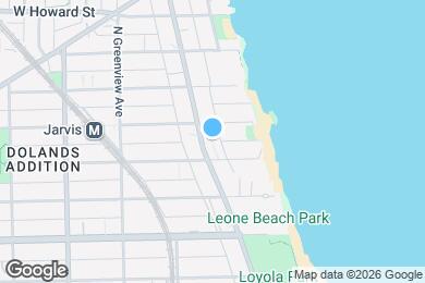 Map image of the property - 7363 N Sheridan Rd