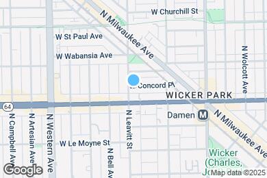 Map image of the property - 2151 W Concord Pl