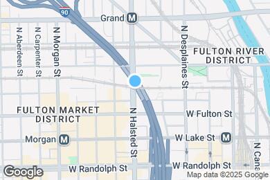 Map image of the property - 341 N Halsted St