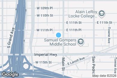 Map image of the property - 114 W 112th St