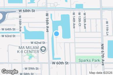 Map image of the property - 6287 W 15th Ct