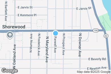 Map image of the property - 3937 N Farwell Ave