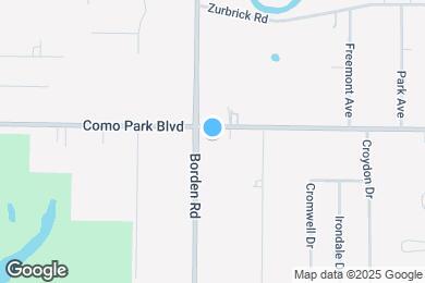 Map image of the property - 1425 Como Park Blvd