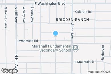 Map image of the property - 1084 Sinaloa Ave