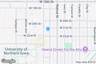 Map image of the property - 2115 Olive St