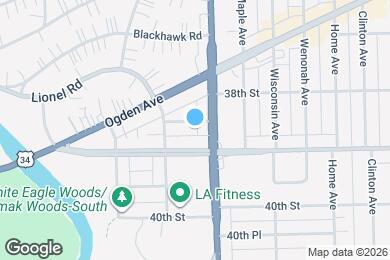 Map image of the property - 7215 38th Place