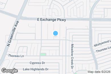 Map image of the property - 1002 Mill Run Dr