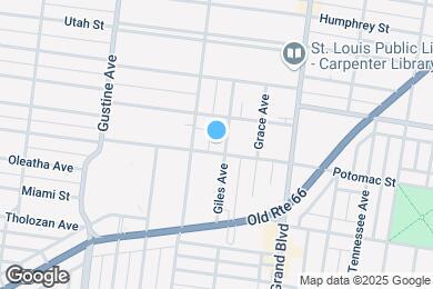 Map image of the property - 3469 Giles Ave