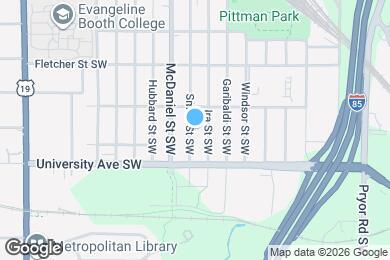 Map image of the property - 1154 Smith St SW