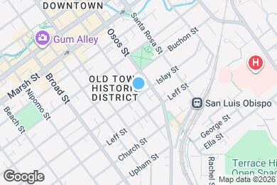 Map image of the property - 1544 Morro St