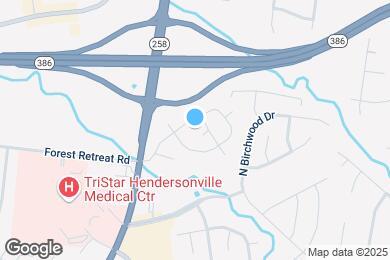 Map image of the property - 102 Meadow Crest Ct