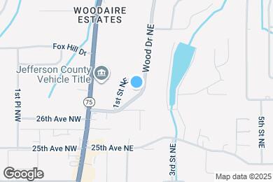 Map image of the property - 2616 Wood Dr NE