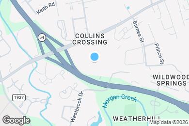 Map image of the property - Collins Crossing Apartments