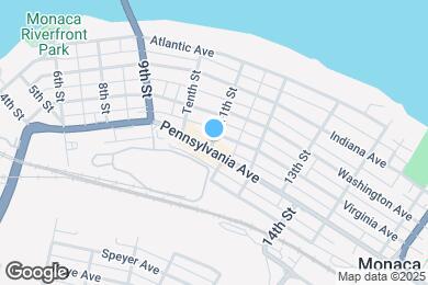 Map image of the property - 357 11th St