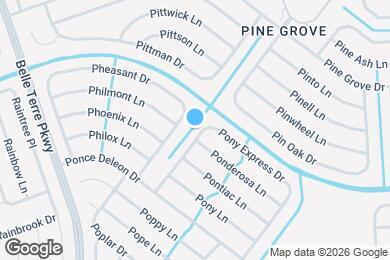 Map image of the property - 23 Pony Express Dr