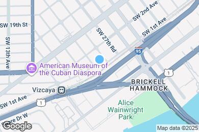 Map image of the property - 2821 SW 1st Ave