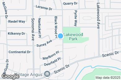 Map image of the property - 2716 Surrey Ave