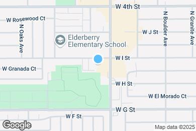 Map image of the property - 1135 W I St
