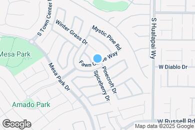 Map image of the property - 5466 Fawn Chase Way