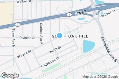 Map image of the property - 7501 W Lake St