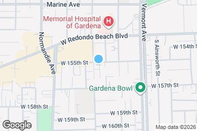 Map image of the property - 15515 S Budlong Pl