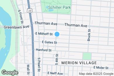 Map image of the property - 1188 S 4th St