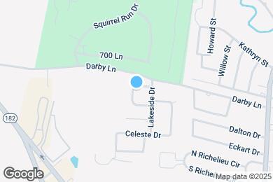 Map image of the property - Spanish Lake Apartments