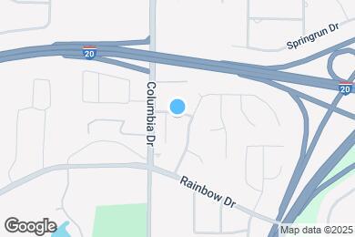 Map image of the property - 3399 Columbia Crossing Dr