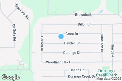 Map image of the property - 7014 Hayden Dr