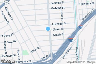 Map image of the property - 3650 Franklin Ave