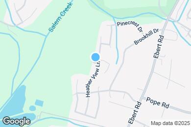 Map image of the property - 3906 Heather View Ln