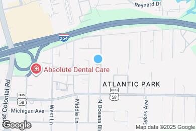 Map image of the property - 415 N Oceana Blvd