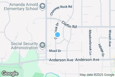 Map image of the property - 1304 Overlook Dr