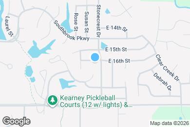 Map image of the property - 709 E 16th St