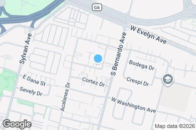 Map image of the property - 1237 Coronado Dr