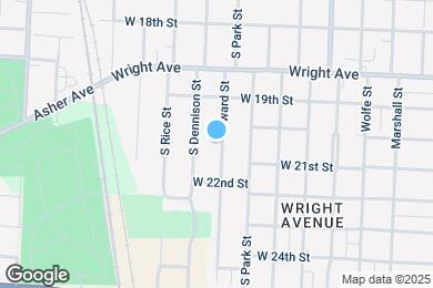 Map image of the property - 2022 Howard St