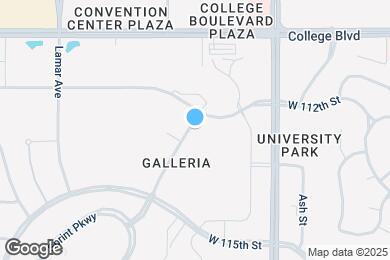 Map image of the property - The Residences at Galleria