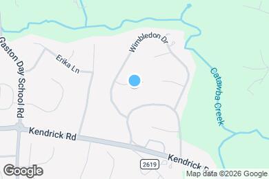 Map image of the property - 3309 Clay Ct