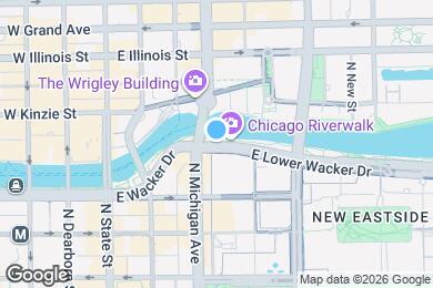 Map image of the property - 132 W Wacker Dr