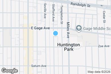 Map image of the property - 6438 Stafford Ave