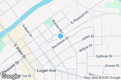 Map image of the property - 510 Buchanan St